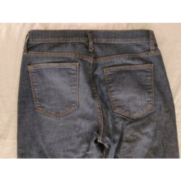 Gap 1969 True Skinny Jeans Cropped Stretch Mid Rise Dark Indigo Womens Size 28 - Picture 9 of 9